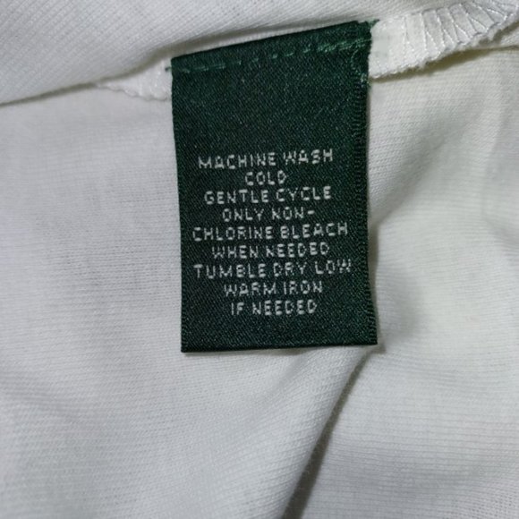 LAUREN BY RALPH LAUREN WHITE CAP SLEEVE TOP SIZE SP NWT - Picture 5 of 6